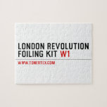 London revolution foiling Kit  Puzzles