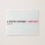 A Queen's birthday   Puzzles