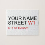 Your Name Street  Puzzles