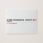 ALENA GRISHCHEVA  STREET  Puzzles