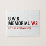 G.w.r memorial  Puzzles