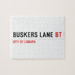 BUSKERS LANE  Puzzles