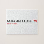 Karla Croft Street  Puzzles