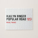 Kailyn ringer Popular road  Puzzles