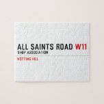 ALL SAINTS ROAD  Puzzles