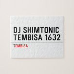 DJ SHIMTONIC TEMBISA 1632  Puzzles