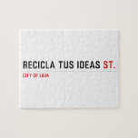 RECICLA TUS IDEAS  Puzzles