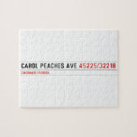 CAROL PEACHES AVE  Puzzles