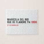 Maricela del Rio Rue de Flandre 94  Puzzles