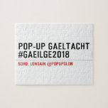 Pop-Up Gaeltacht #Gaeilge2018  Puzzles