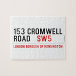 153 CROMWELL ROAD    Puzzles