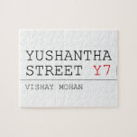 Yushantha  Street  Puzzles