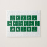Happy
 Birthday
 Allison  Puzzles