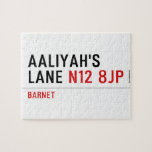 Aaliyah's  Lane  Puzzles