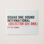 SQUAD ONE SOUND INTERNATIONAL   Puzzles