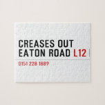 Creases Out Eaton Road  Puzzles