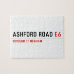 ASHFORD ROAD  Puzzles