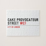 CAKE PROVOCATEUR  STREET  Puzzles