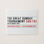 The Great Sunday Tournament  Puzzles