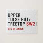 Upper  tulse hill/ Treetop  Puzzles