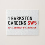 1 barkston gardens  Puzzles