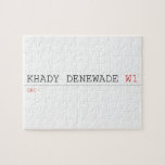 Khady denewade  Puzzles