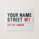 Your Name Street  Puzzles
