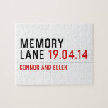 MEMORY LANE  Puzzles