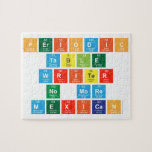 Periodic
 Table
 Writer
 No more
 Mexican  Puzzles