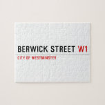 BERWICK STREET  Puzzles