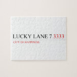 Lucky Lane 7  Puzzles