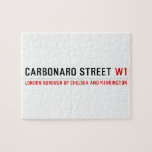 Carbonaro street  Puzzles