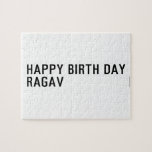 Happy birth day  Ragav  Puzzles
