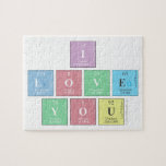 I 
 Love
 You  Puzzles