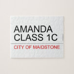AMANDA class 1C  Puzzles
