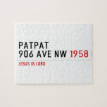 Patpat 906 ave nw  Puzzles