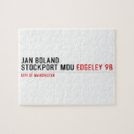 Jan Boland Stockport MDU  Puzzles