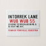 Intorrek Lane   Puzzles