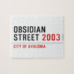 Obsidian Street  Puzzles
