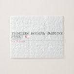 ITUMELENG MOKOENA MASULUKE  Street  Puzzles