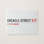 Creacle street  Puzzles