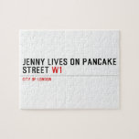 Jenny lives on pancake Street  Puzzles