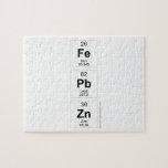 Fe
 Pb
 Zn  Puzzles