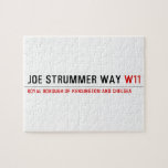 Joe Strummer Way  Puzzles