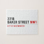 221B BAKER STREET  Puzzles