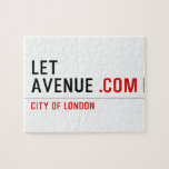 LET  AVENUE  Puzzles