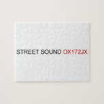 STREET Sound  Puzzles