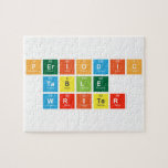 Periodic
 Table
 Writer  Puzzles