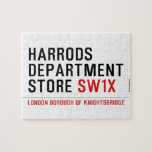HARRODS DEPARTMENT STORE  Puzzles