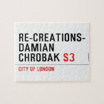 Re-creations- Damian  Chrobak  Puzzles